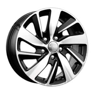 КиК Серия Реплика КС741 (ZV 16_Fluence) R16x6.5 5x114.3 ET47 CB66.1 Almaz_black КиК серия КС