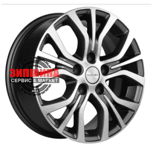 6,5x16/5x114,3 ET38 D60,1 KHW1608 (Alphard) Gray-FP