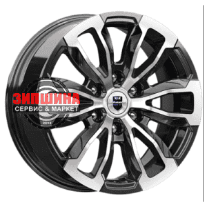 7,5x18/6x139,7 ET30 D106,1 Меконг (КС959) Алмаз черный