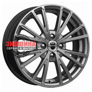 6x15/4x100 ET45 D67,1 Меандр (КС888) Дарк платинум
