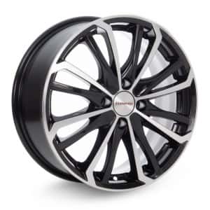 КиК  Рим (КС622)  6,0R15 4*100 ET25  d67,1  Алмаз черный  [14383]