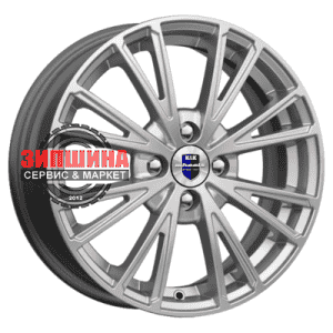 6x15/4x100 ET50 D60,1 Меандр-оригинал (КС888) Сильвер SK