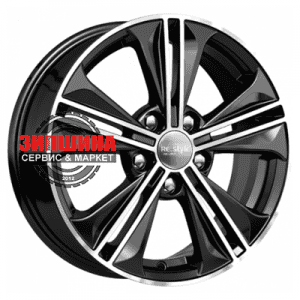 6x16/5x114,3 ET43 D67,1 КС778 Алмаз черный