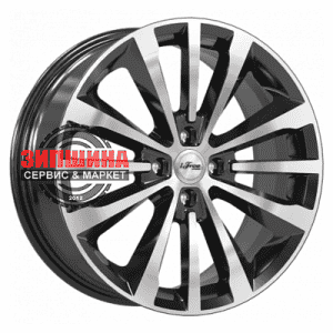 7x17/4x100 ET43 D60,1 Андерсен (КС912) Блэк Джек