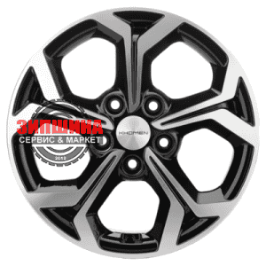 6,5x16/5x114,3 ET50 D66,1 KHW1606 (Kaptur) Black-FP