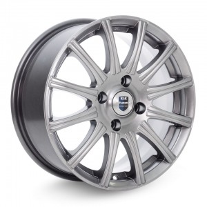 Диск   КиК  Сиеста КС474 6,0х15  4x100    ET 50    DIA   60,1   дарк платинум