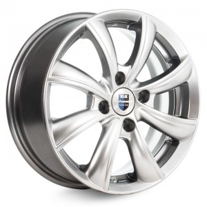 КиК  Бриз-оригинал (КС611)  6,0R15 4*100 ET50  d60,1  Дарк платинум  [r72869]