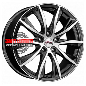 7,5x18/5x114,3 ET45 D67,1 Каzантип (КС684М) Блэк Джек