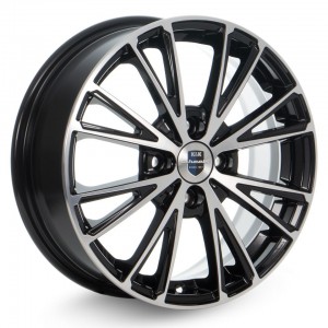 КиК  Меандр (КС879)  6,0R16 4*100 ET40  d67,1  Алмаз-черный SK  [74600SK]