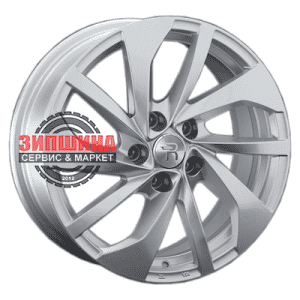 7x17/5x114,3 ET45 D66,1 NS206 Sil (конус, C570)