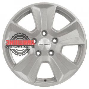 6,5x16/5x114,3 ET50 D66,1 KHW1601 (Duster) F-Silver