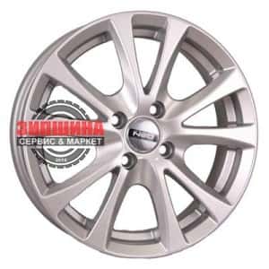 6x15/5x100 ET40 D57,1 509 Silver