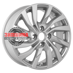 6x15/4x100 ET40 D60,1 КС882 Сильвер