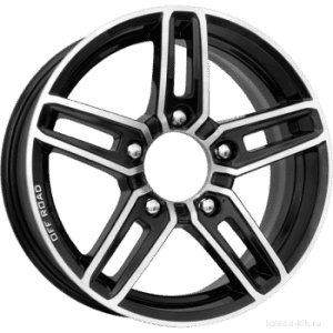 КиК  Дон (КС588)  6,5R16 5*139,7 ET40  d98  Алмаз-черный  [13210]